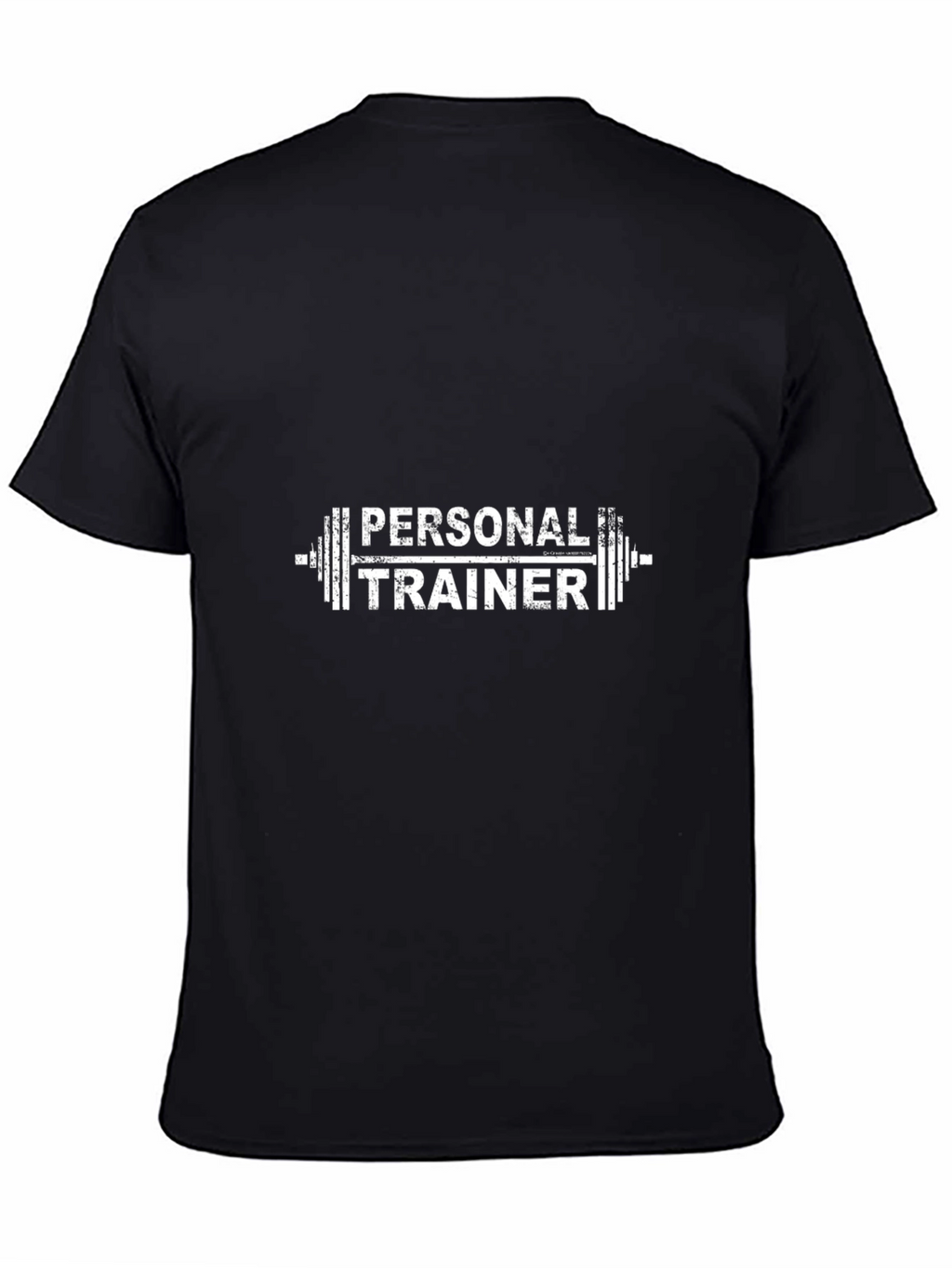 Personal Trainer Gym Black T-Shirt