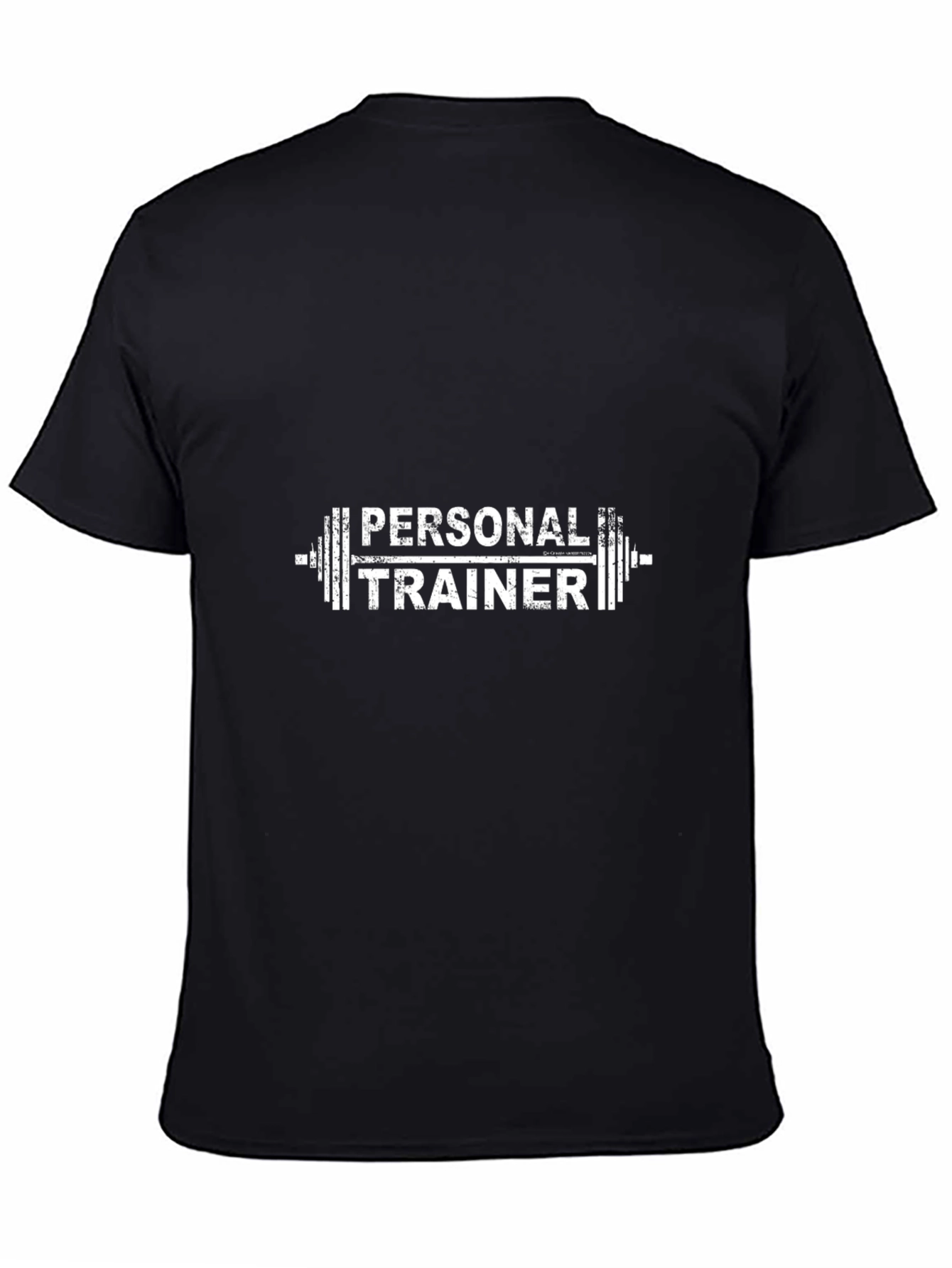 Personal Trainer Gym Black T-Shirt