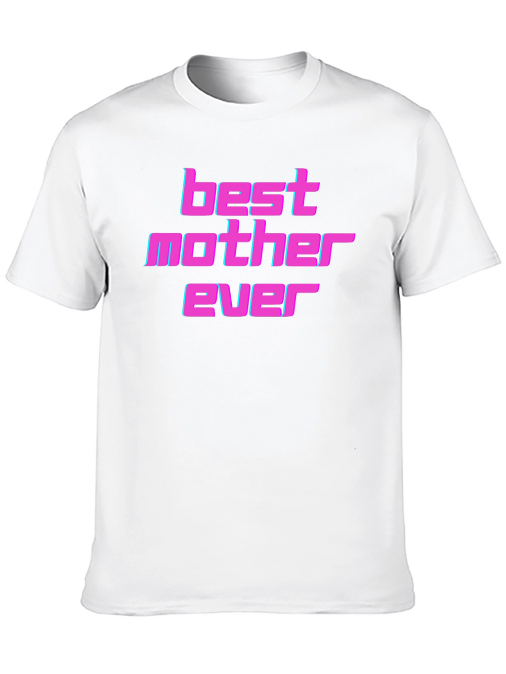 Best Mother Ever Graphic T-Shirt - Black