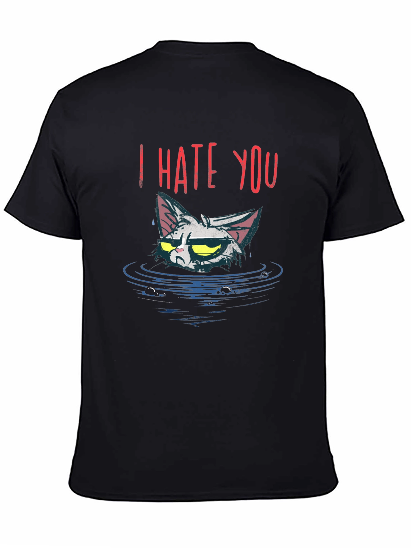 I Hate You Cat T-Shirt - Grumpy Cat Tee