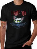 I Hate You Cat T-Shirt - Grumpy Cat Tee
