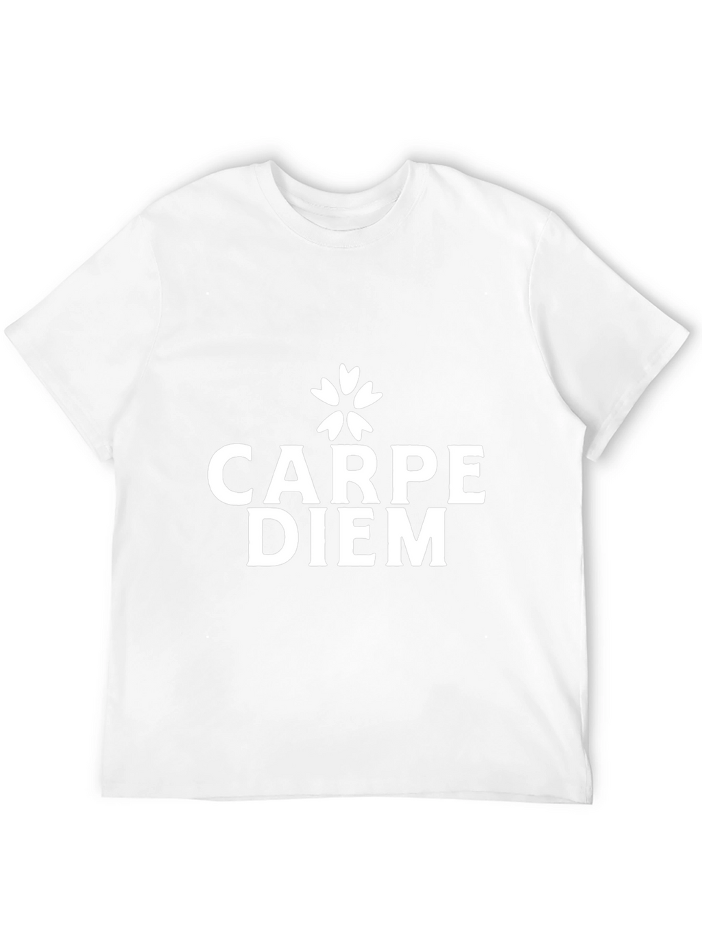 Carpe Diem Black Graphic T-Shirt
