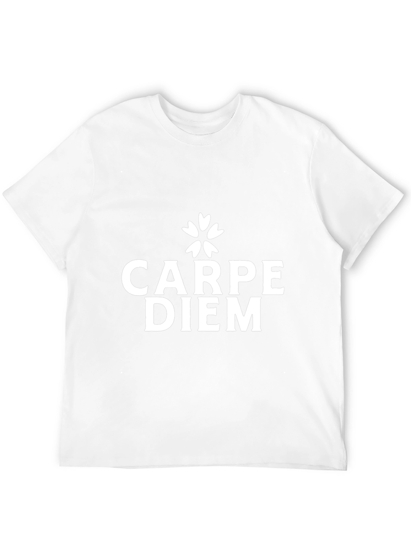 Carpe Diem Black Graphic T-Shirt