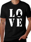 Love to Dance Graphic T-Shirt - Black