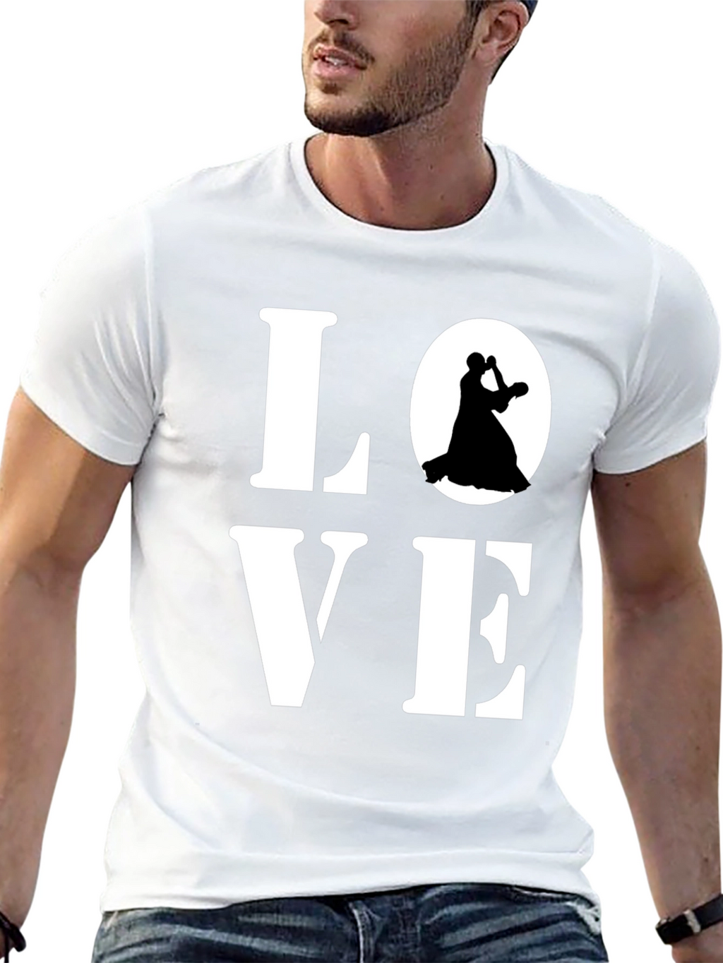 Love to Dance Graphic T-Shirt - Black