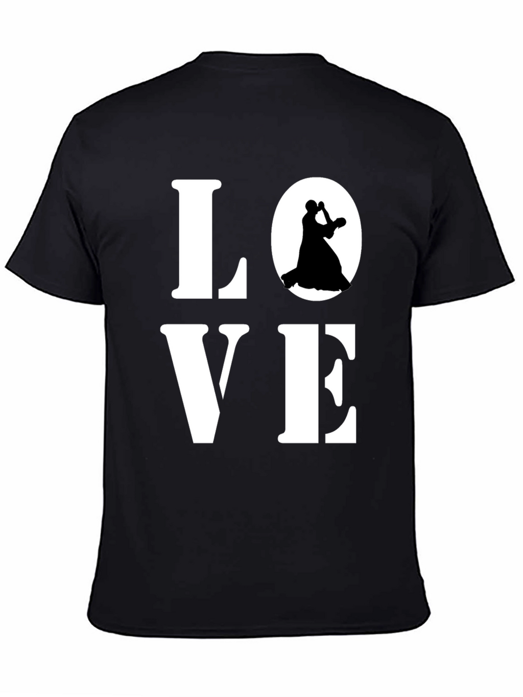 Love to Dance Graphic T-Shirt - Black