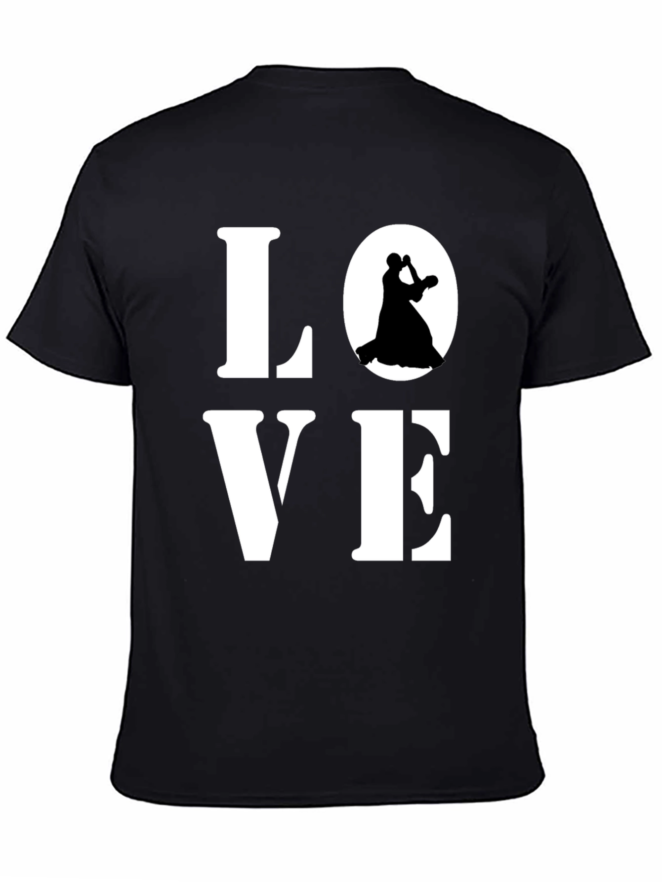 Love to Dance Graphic T-Shirt - Black