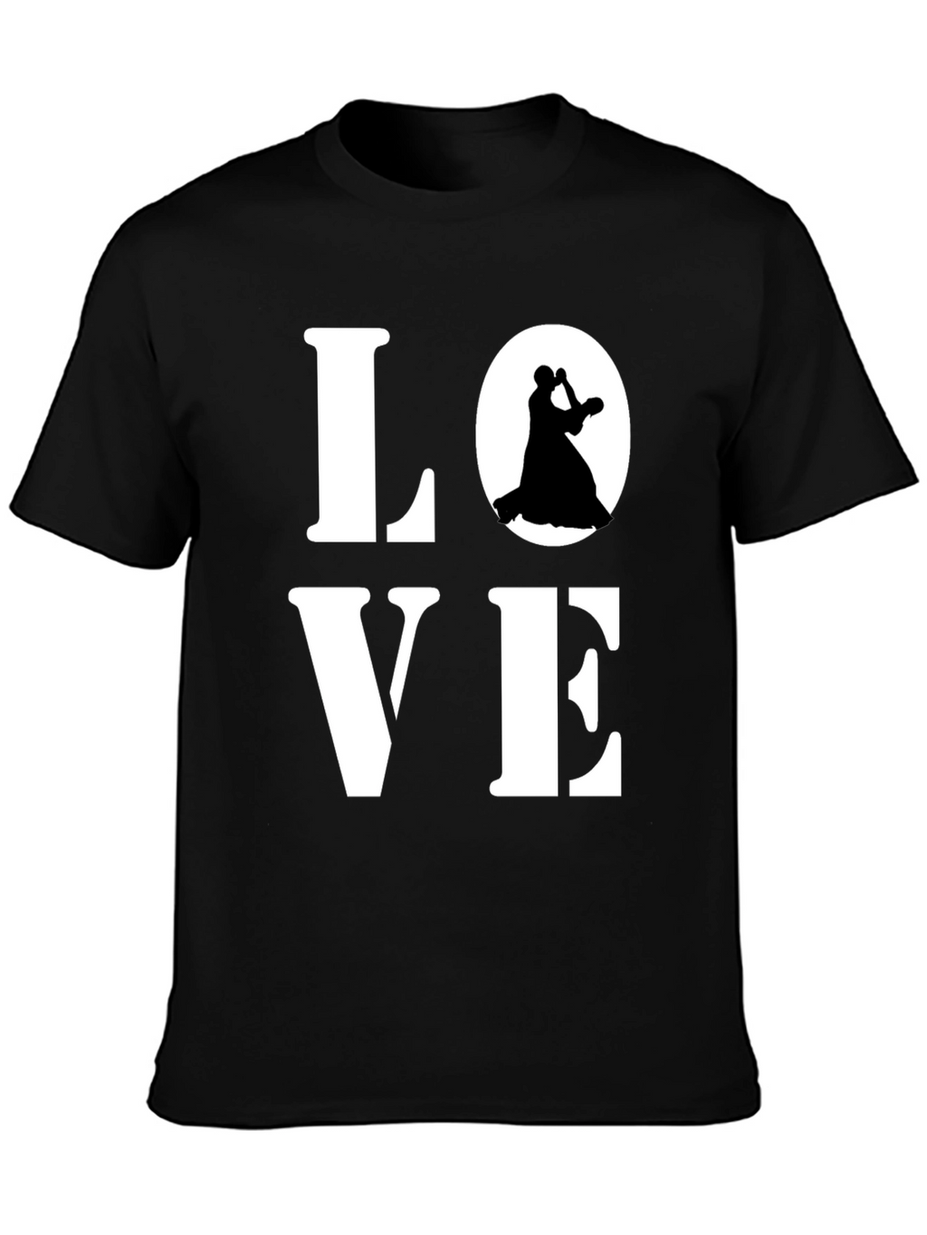 Love to Dance Graphic T-Shirt - Black