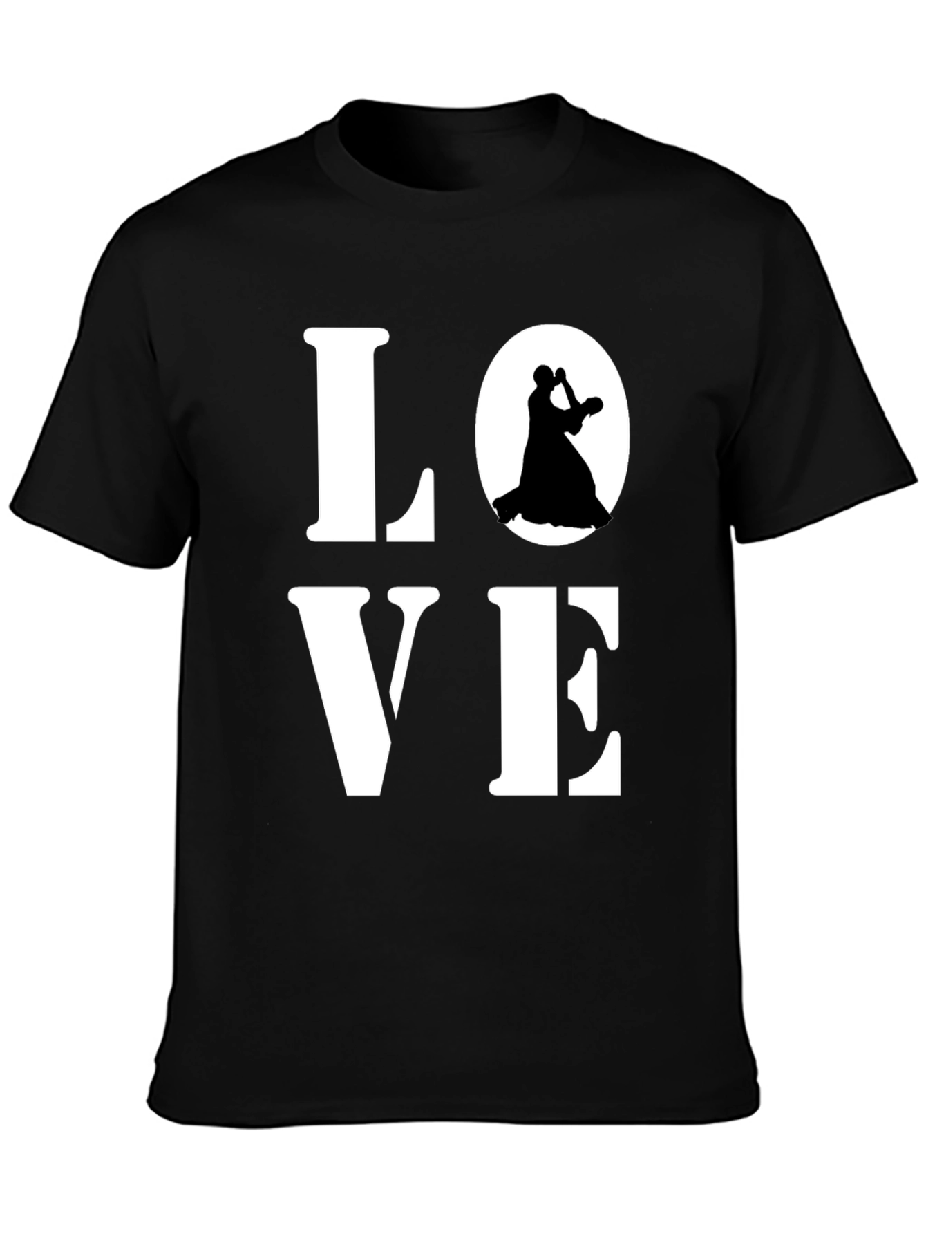 Love to Dance Graphic T-Shirt - Black