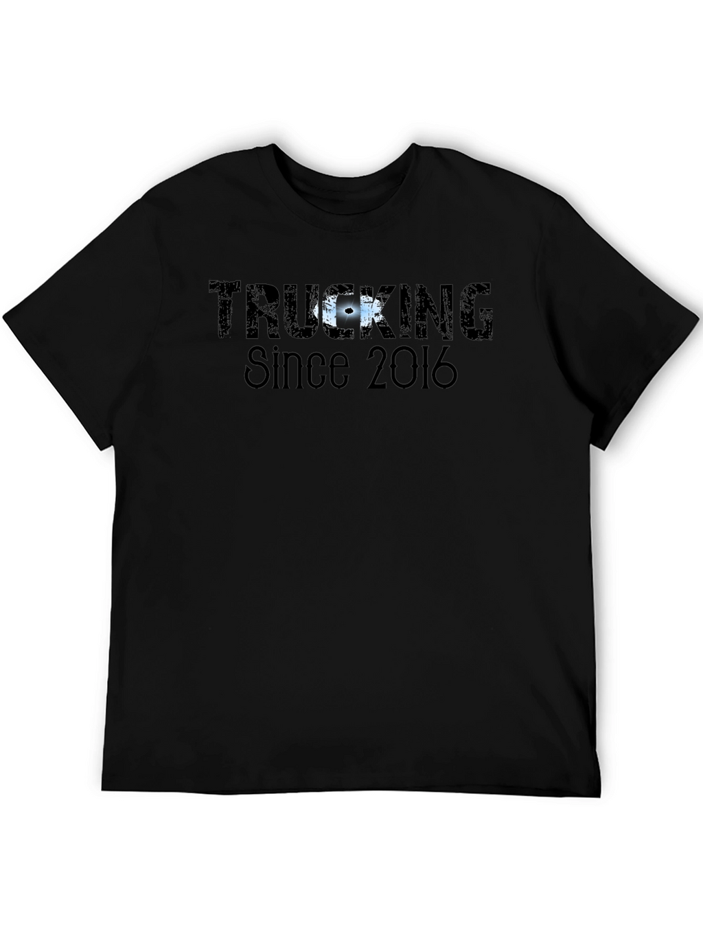 Trucking Since 2016 Black T-Shirt