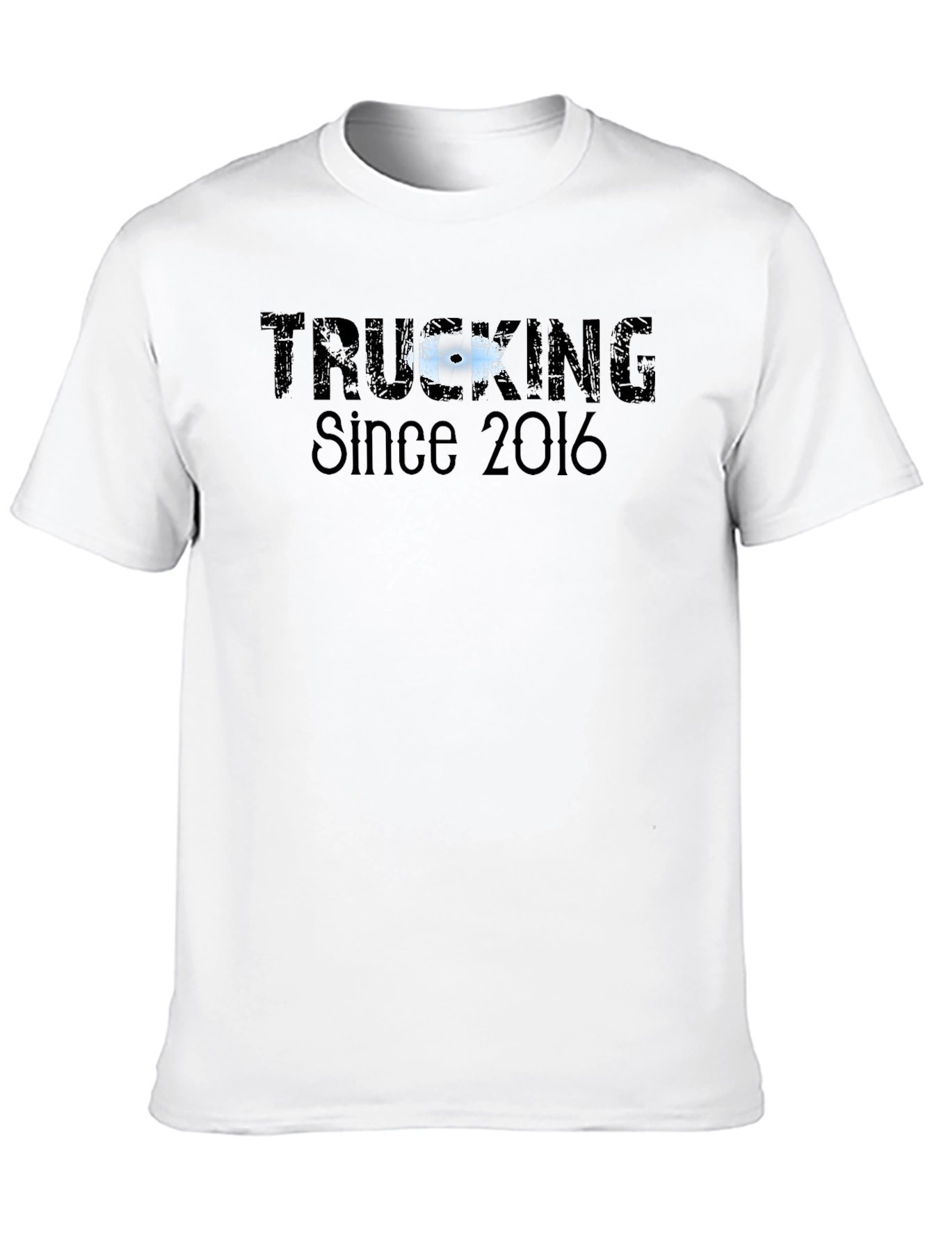 Trucking Since 2016 Black T-Shirt