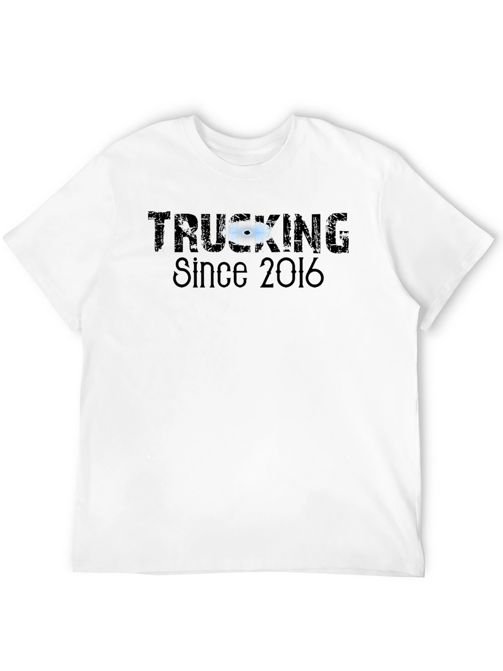 Trucking Since 2016 Black T-Shirt