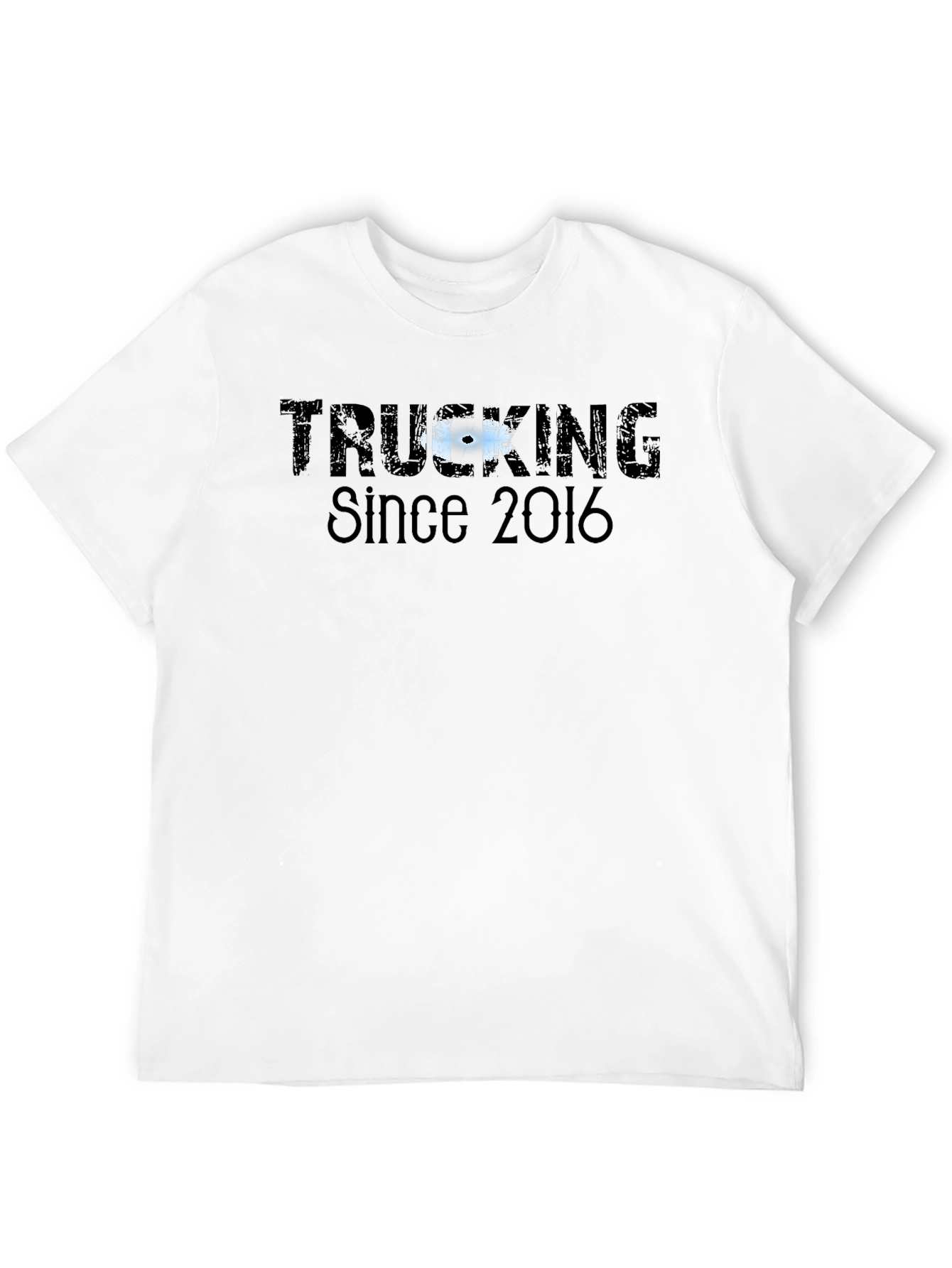 Trucking Since 2016 Black T-Shirt