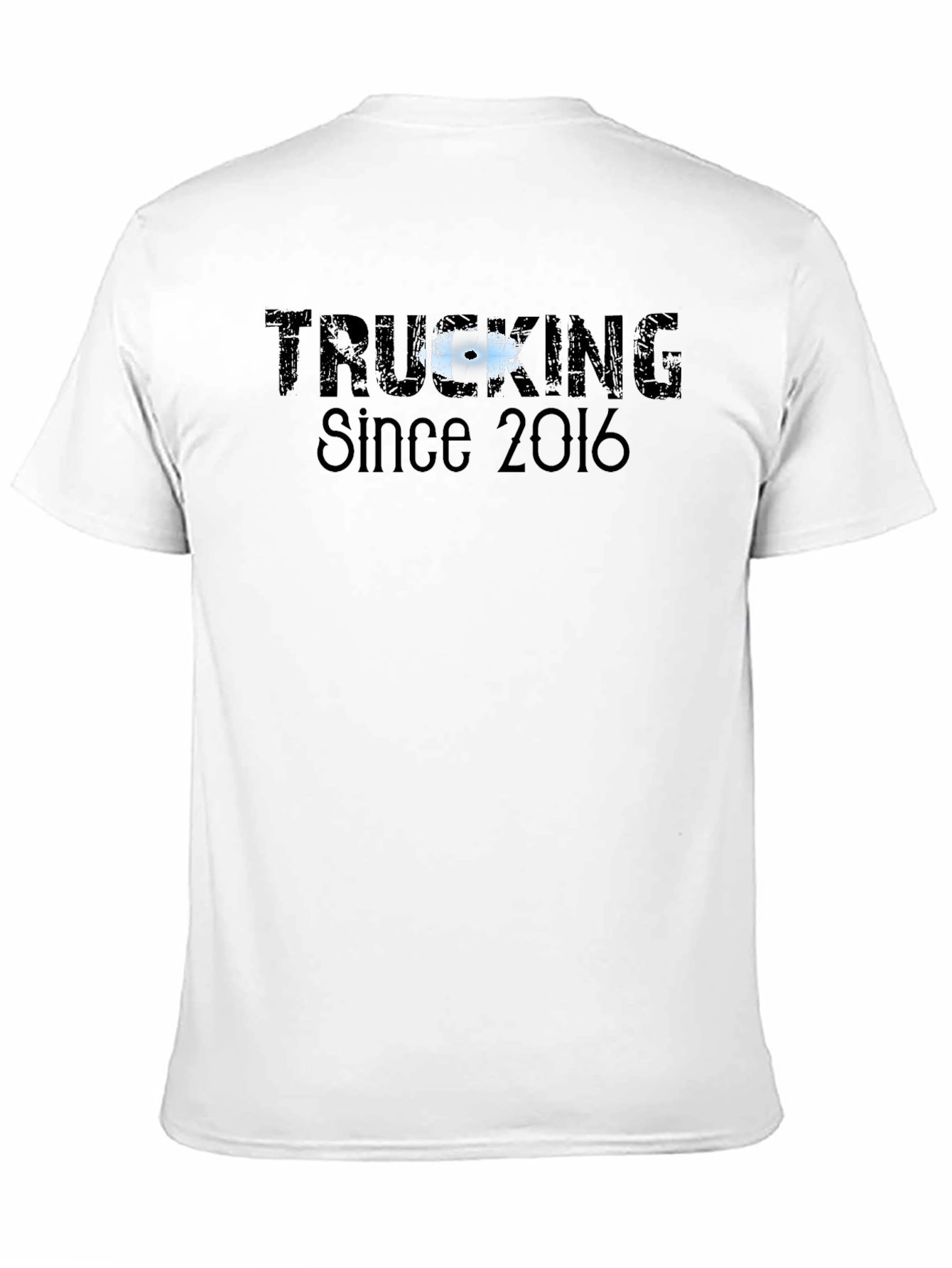 Trucking Since 2016 Black T-Shirt
