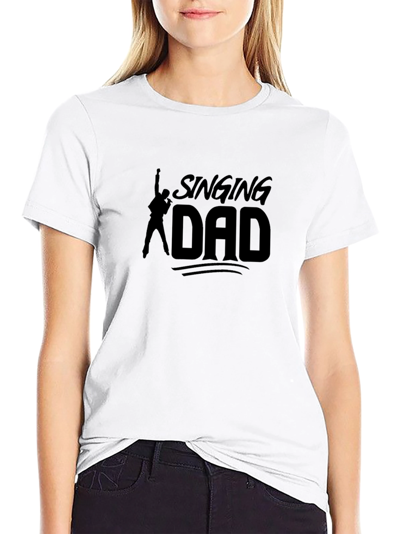 Singing Dad T-Shirt - Gift for Musician Father