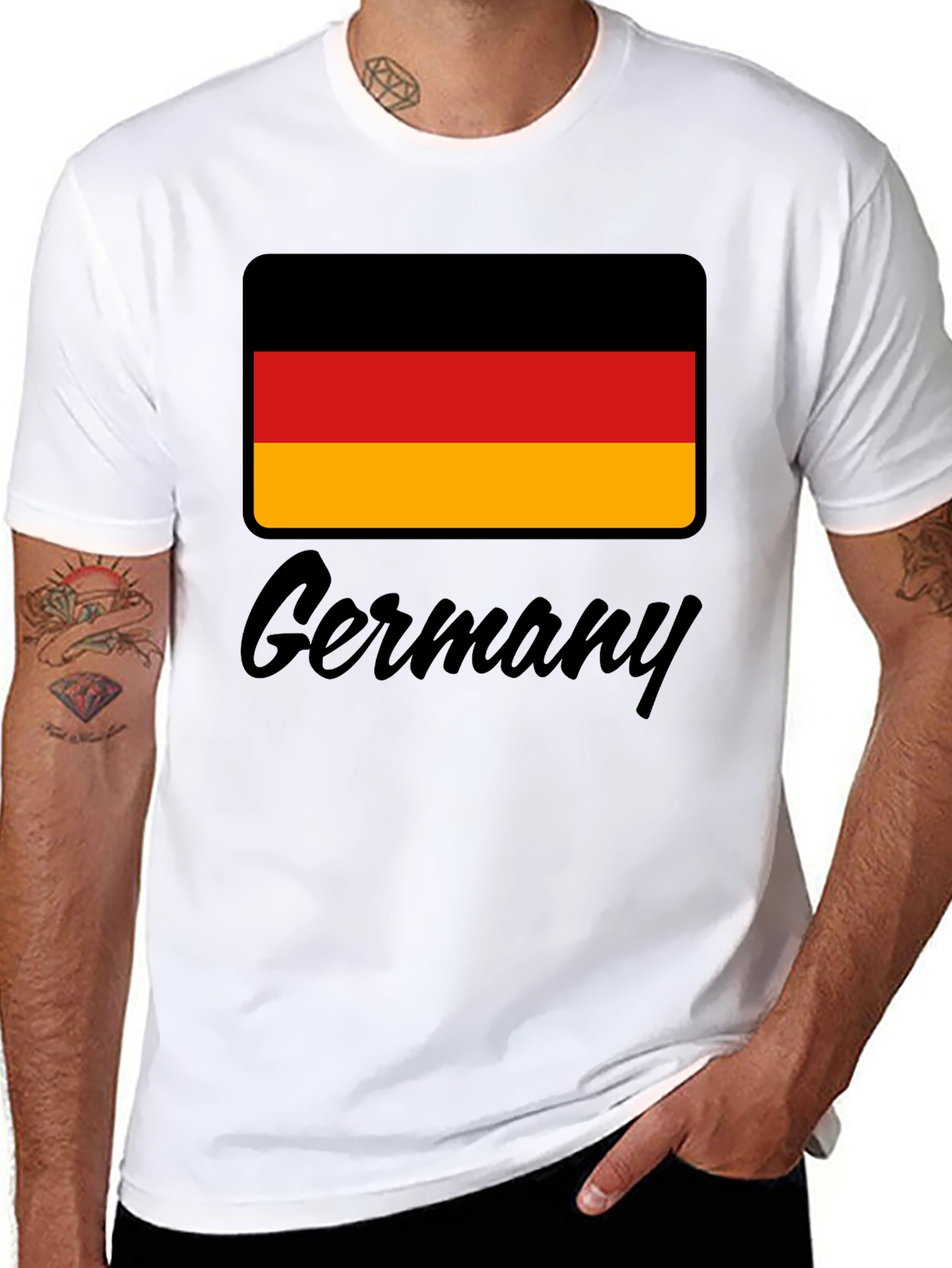 German Flag T-Shirt - Deutschland Pride