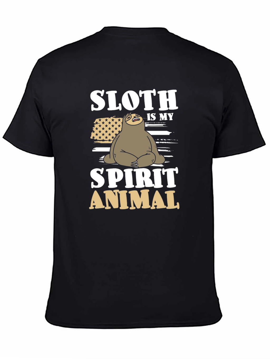 Sloth Spirit Animal Graphic Tee