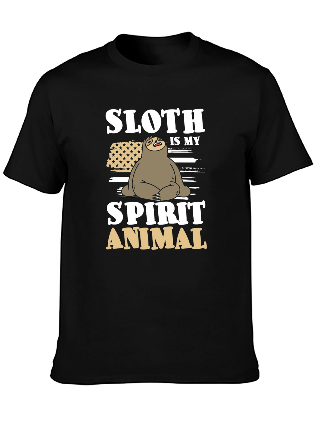 Sloth Spirit Animal Graphic Tee