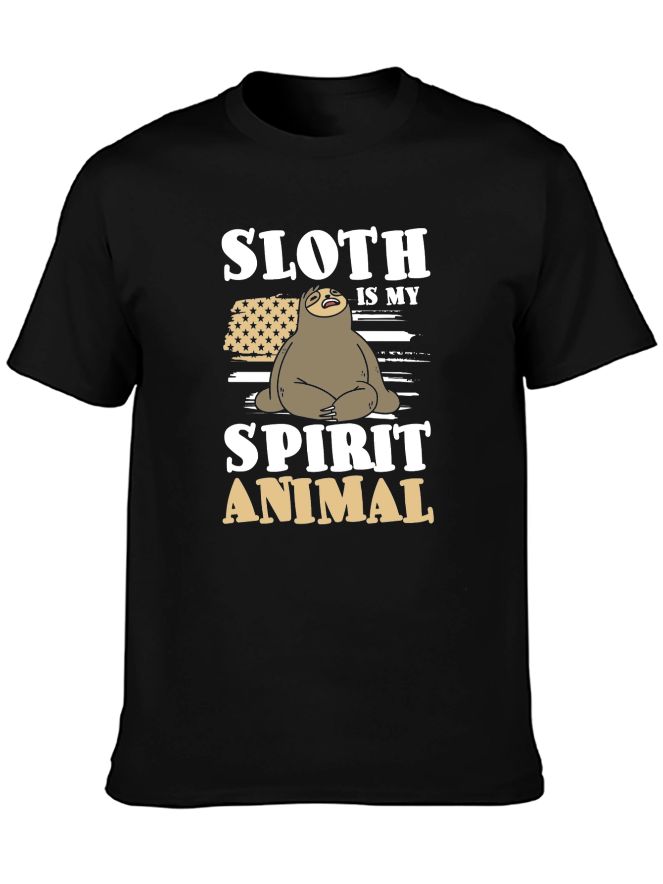 Sloth Spirit Animal Graphic Tee