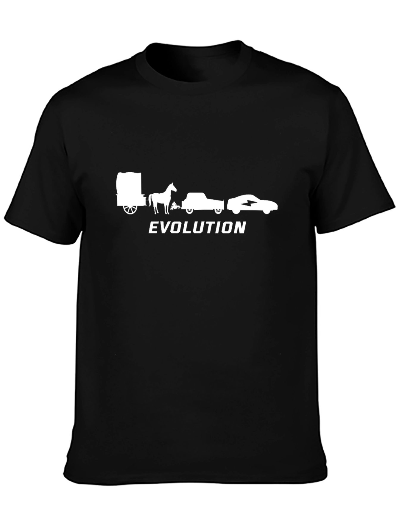 Evolution Car T-Shirt - Funny Automotive Gift