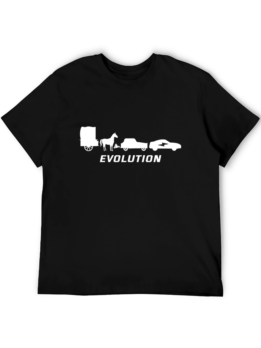 Evolution Car T-Shirt - Funny Automotive Gift