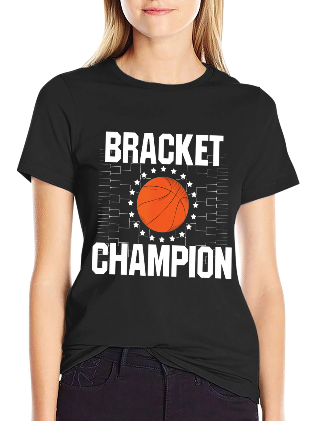 Bracket Champion Basketball T-Shirt