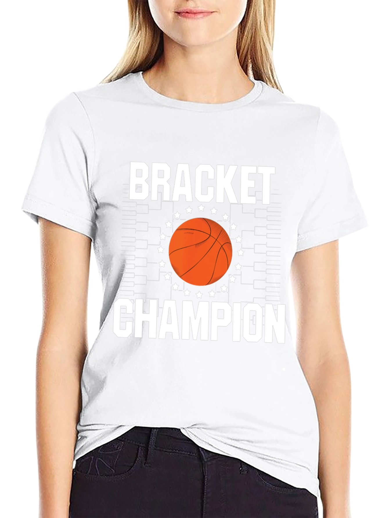 Bracket Champion Basketball T-Shirt