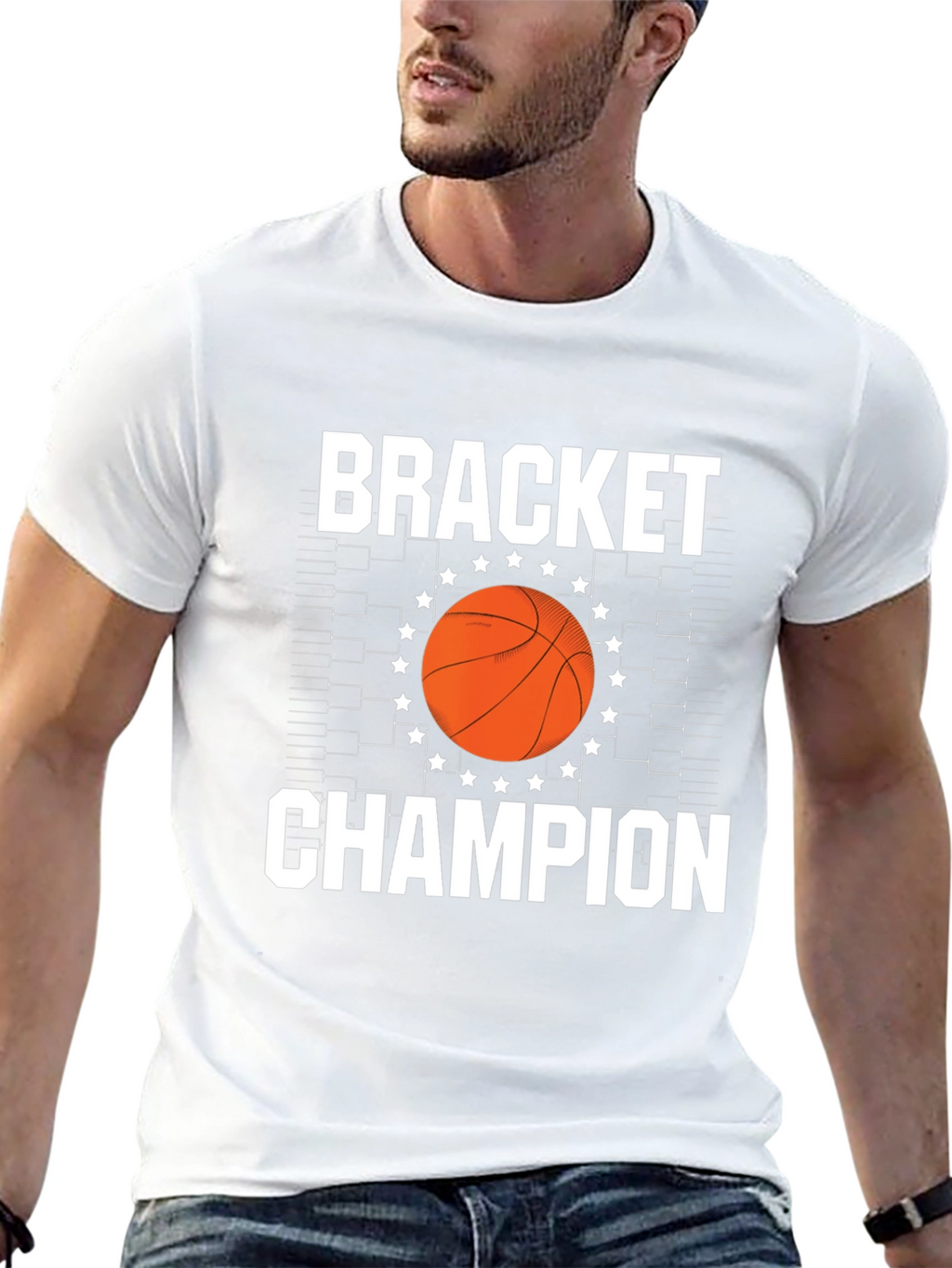 Bracket Champion Basketball T-Shirt
