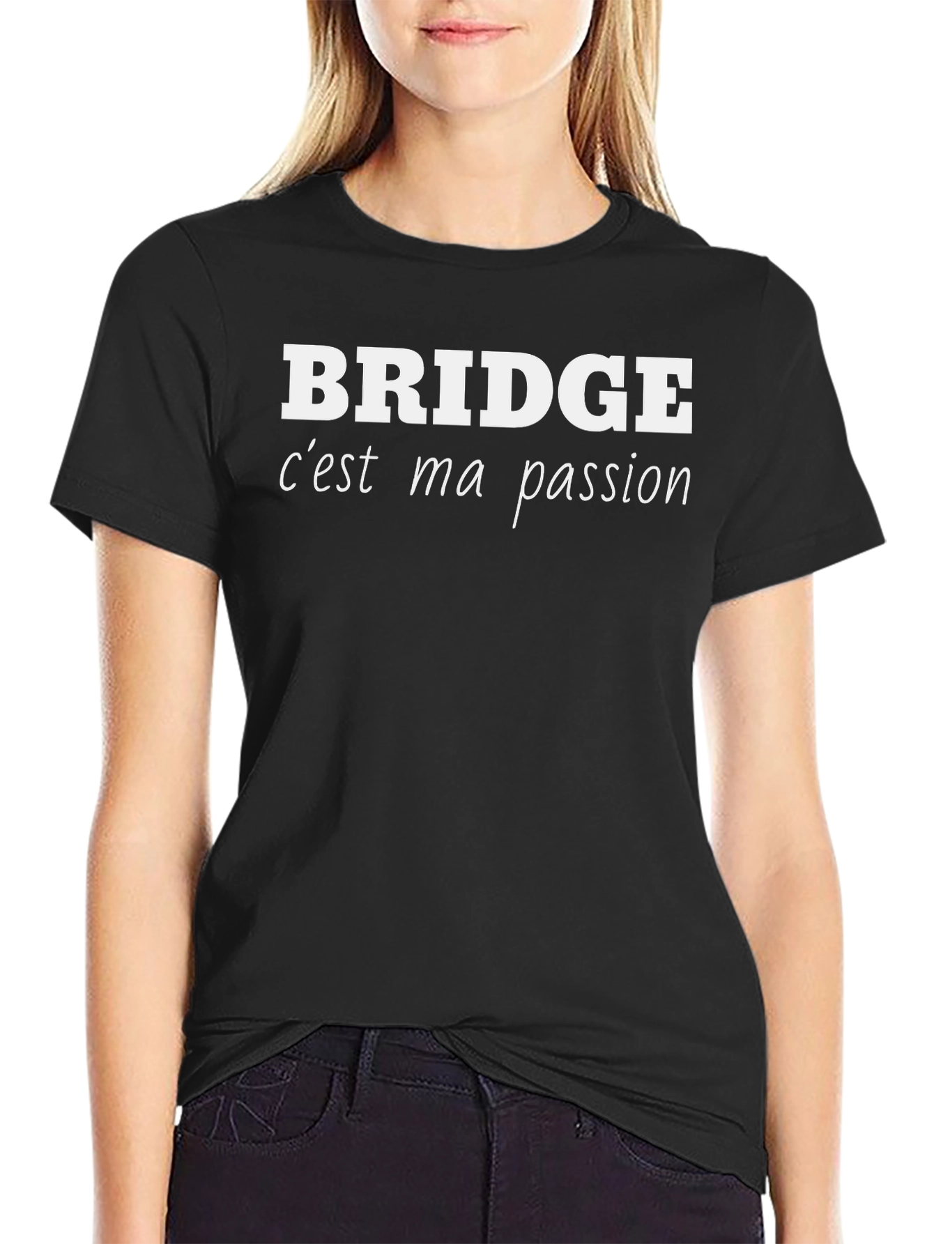 Bridge Cest Ma Passion T-Shirt - Black