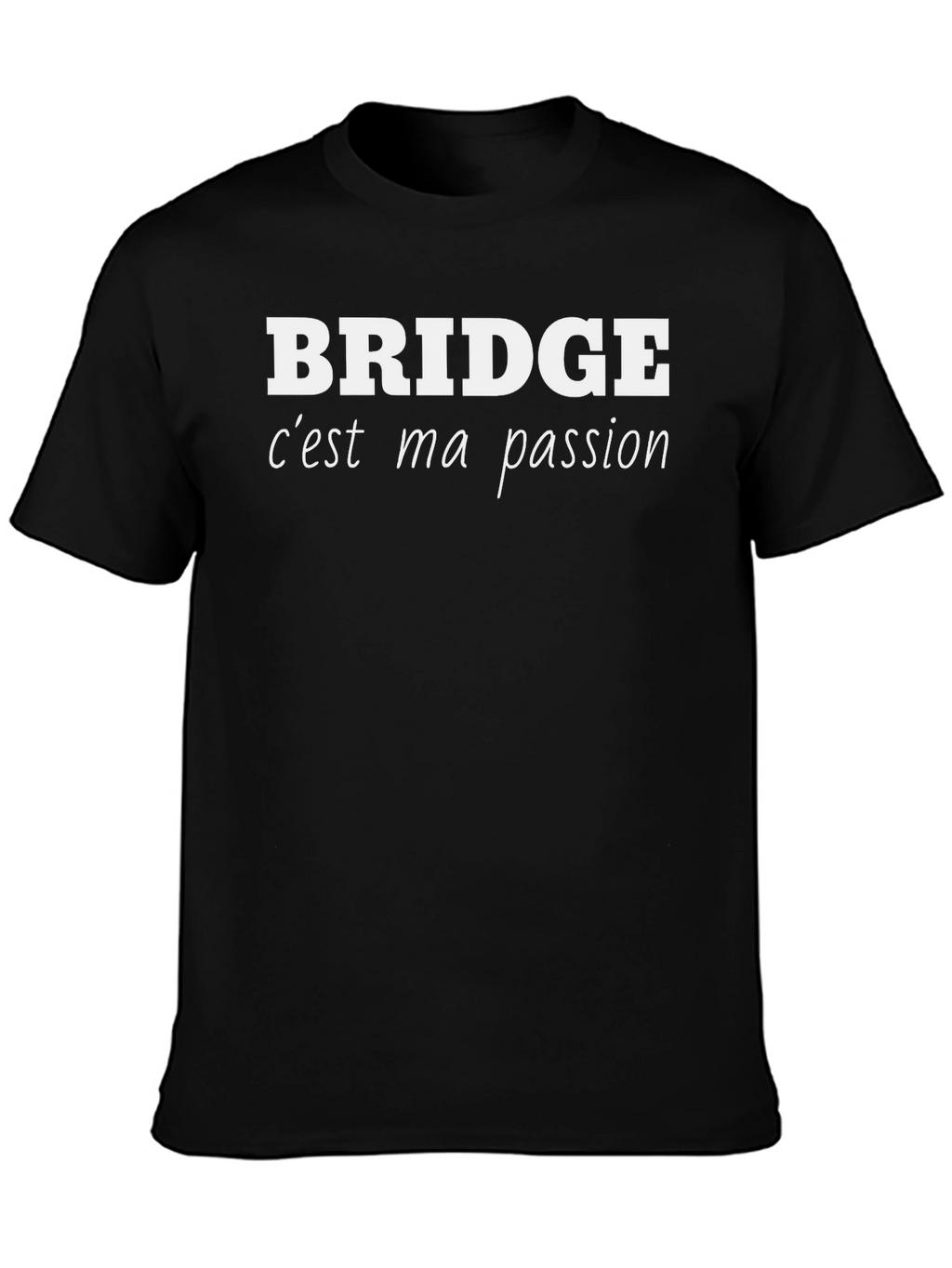 Bridge Cest Ma Passion T-Shirt - Black