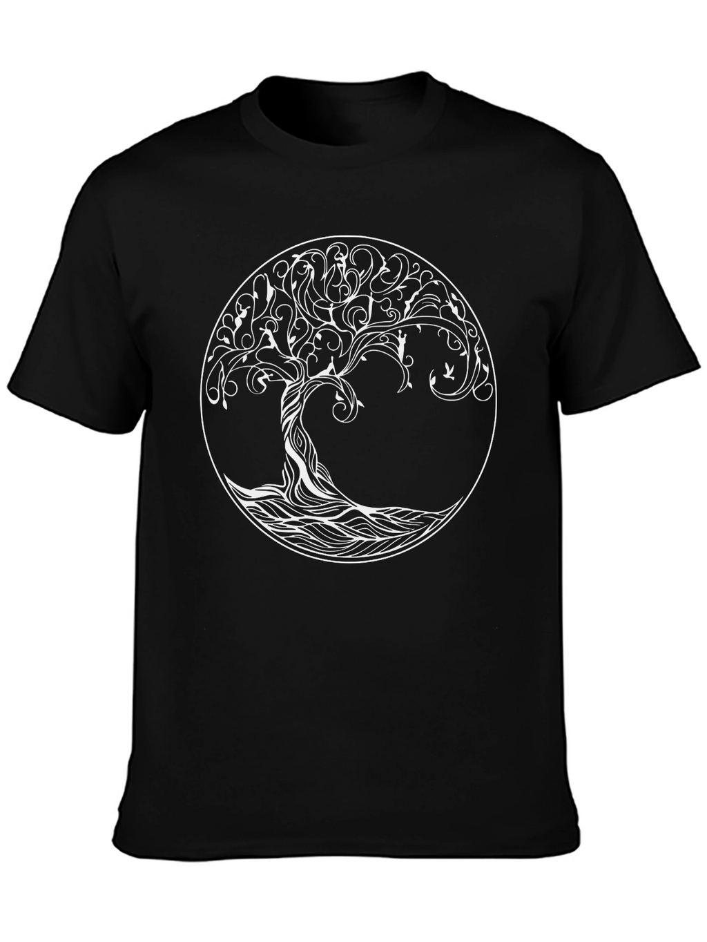 Tree of Life Graphic T-Shirt - Black