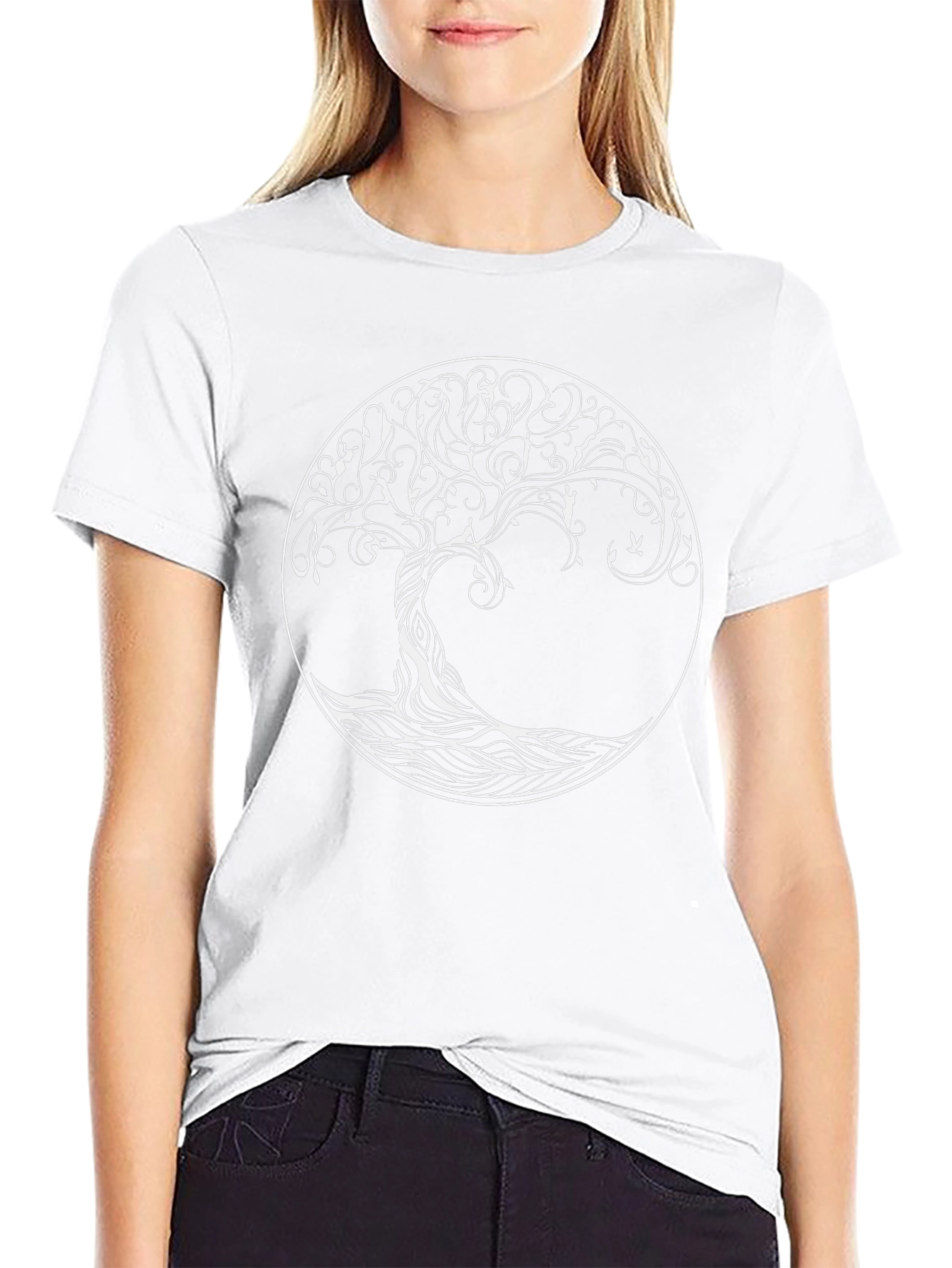 Tree of Life Graphic T-Shirt - Black