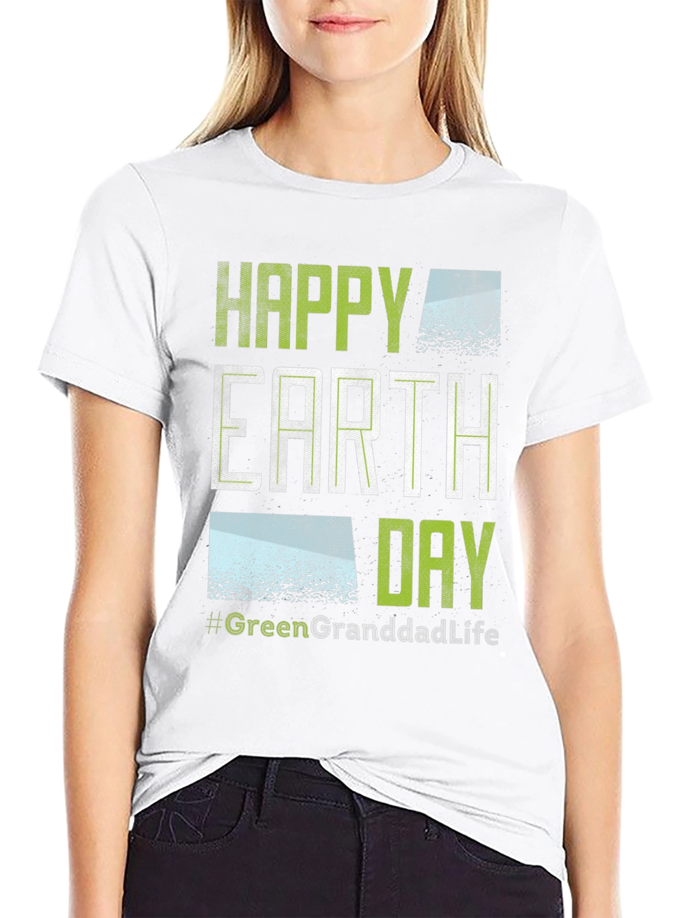 Happy Earth Day Green Granddad Life T-Shirt