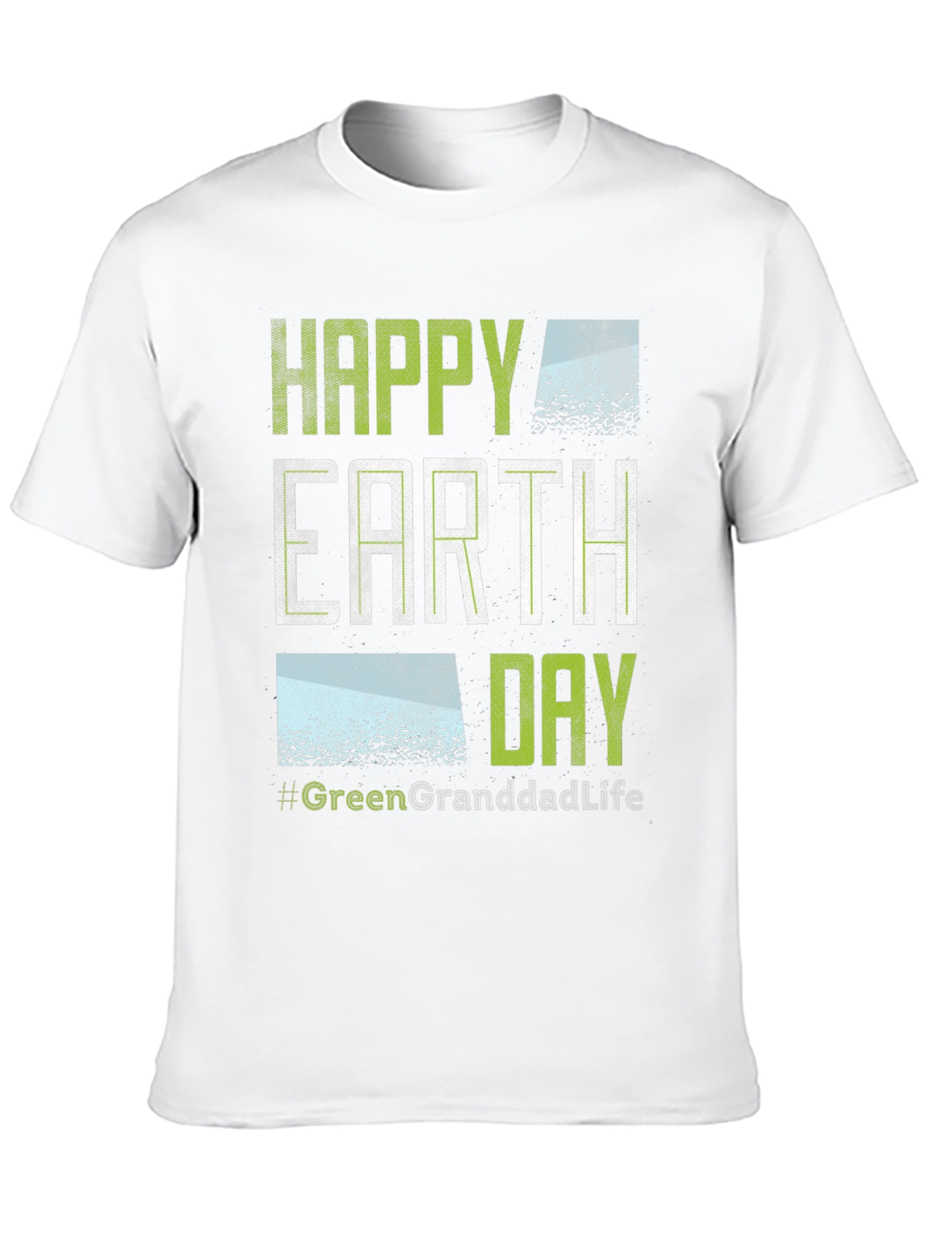 Happy Earth Day Green Granddad Life T-Shirt