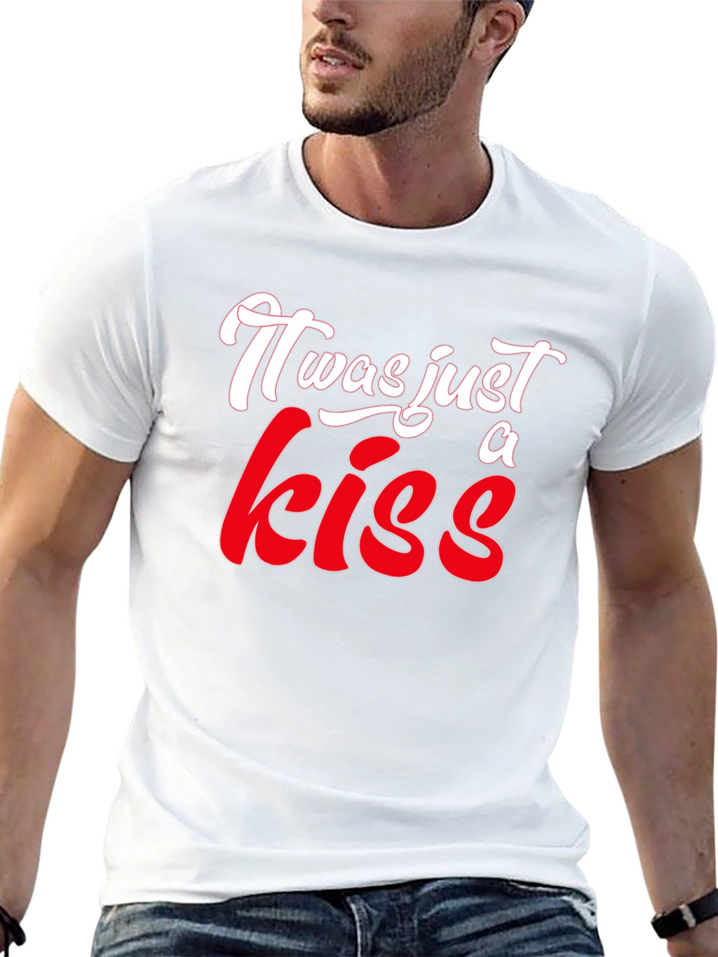 It Was Just A Kiss Graphic T-Shirt