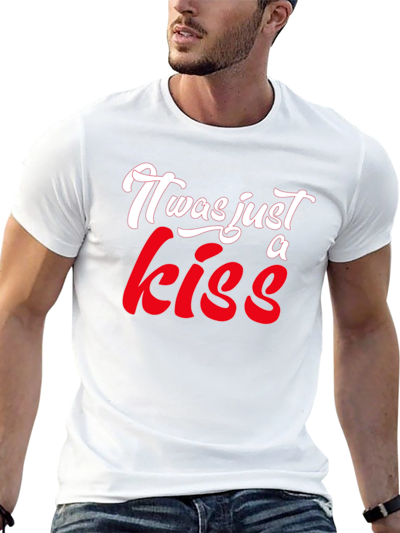 It Was Just A Kiss Graphic T-Shirt