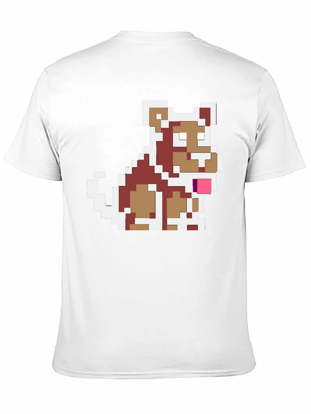 Pixel Dog Graphic Tee - Retro Gamer Style