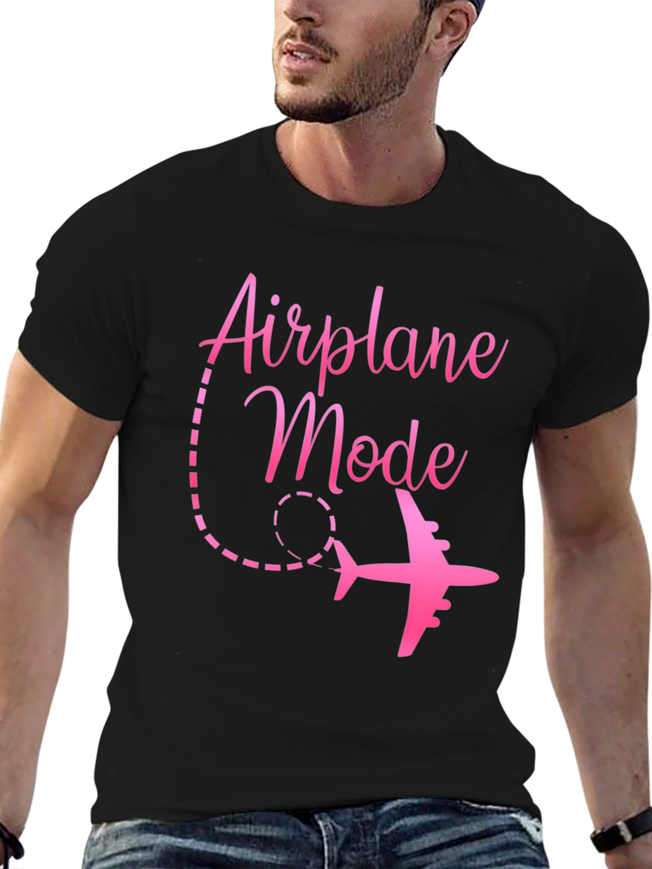 Airplane Mode Graphic T-Shirt