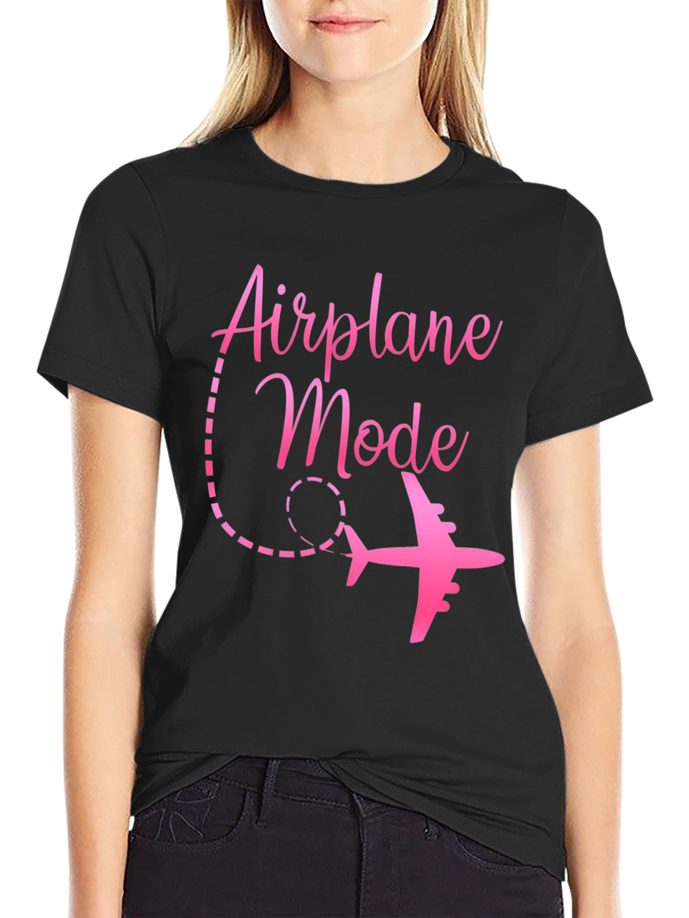 Airplane Mode Graphic T-Shirt