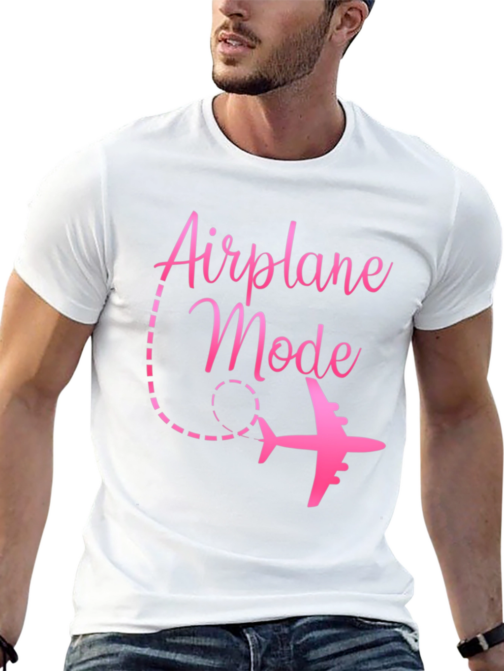 Airplane Mode Graphic T-Shirt