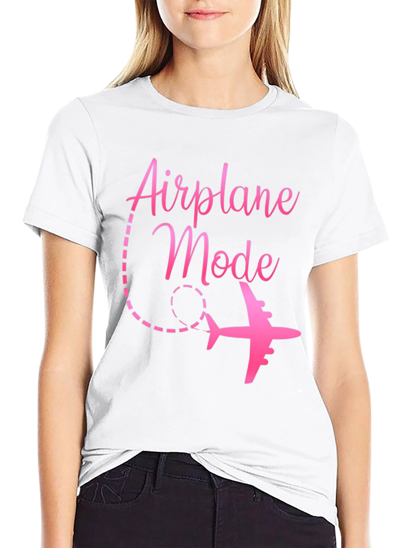 Airplane Mode Graphic T-Shirt