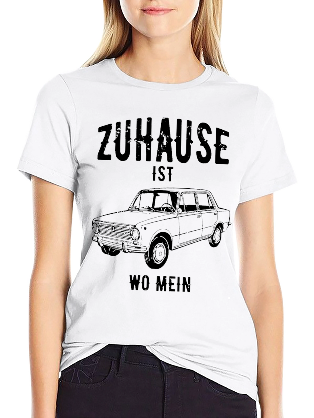 Zuhause Ist Wo Mein Car T-Shirt