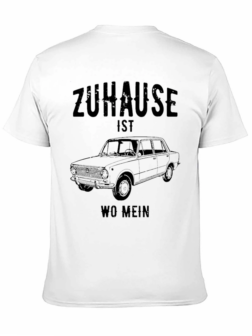 Zuhause Ist Wo Mein Car T-Shirt
