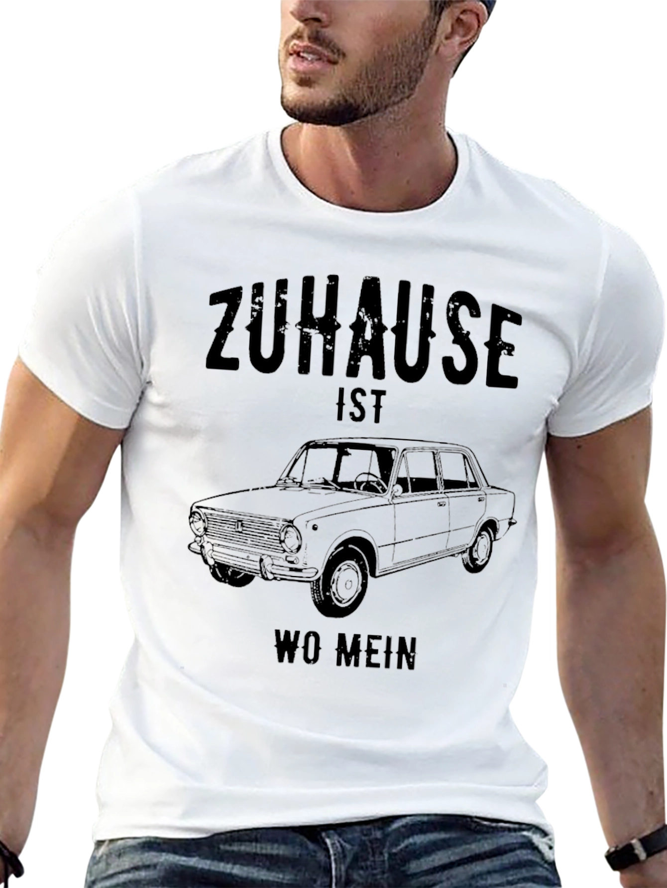 Zuhause Ist Wo Mein Car T-Shirt