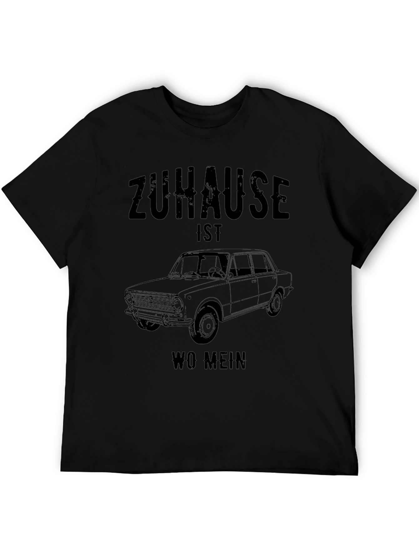 Zuhause Ist Wo Mein Car T-Shirt