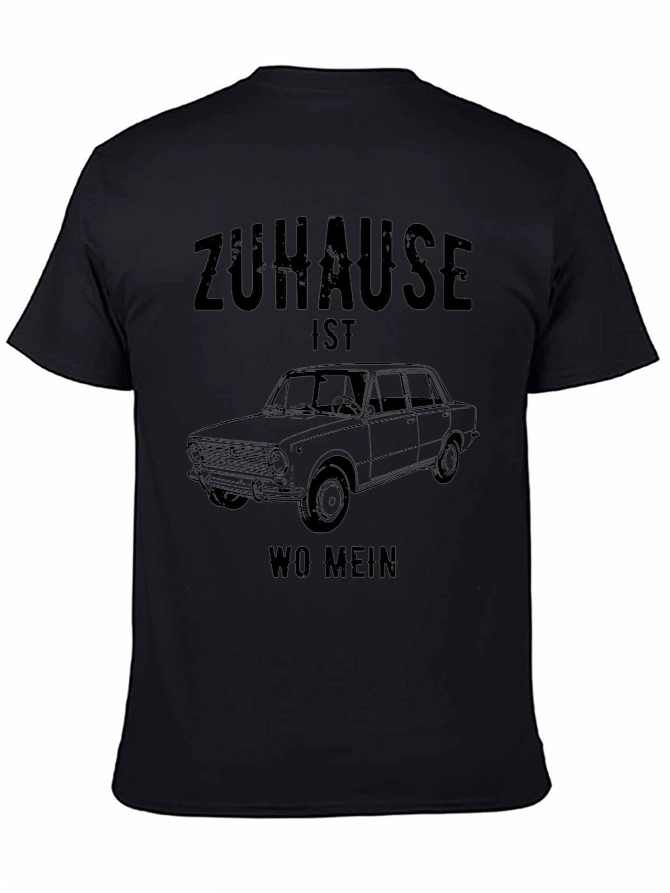 Zuhause Ist Wo Mein Car T-Shirt