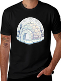 Igloo Graphic Print T-Shirt - Cool Winter Style