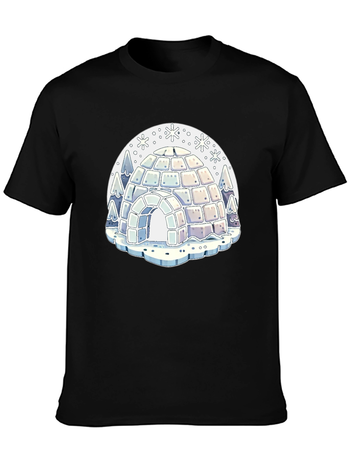 Igloo Graphic Print T-Shirt - Cool Winter Style