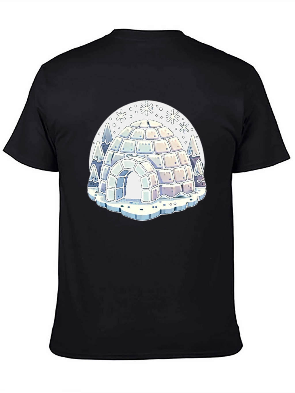 Igloo Graphic Print T-Shirt - Cool Winter Style