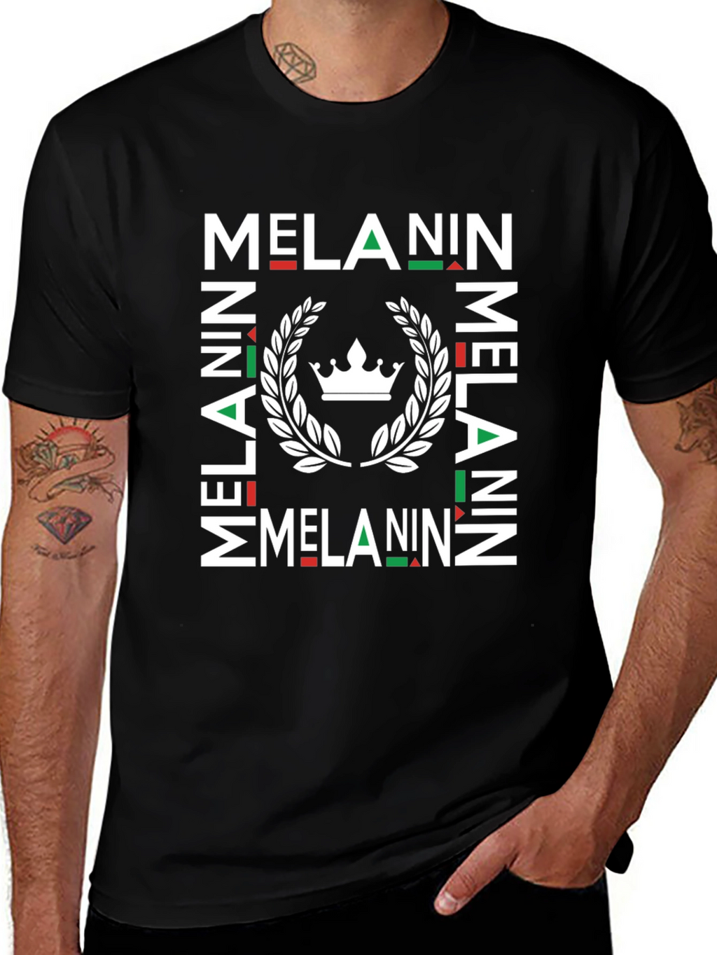 Melanin Pride Graphic Tee - Crown and Laurel